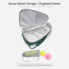 GODSPEED Padel Racket Sports Bag Hard-Shell Backpack, G2509