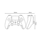 Yesido KB48 P5 Wireless Game Controller, For PS5 / PS4 / PC