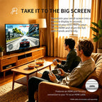 H55 Pro 5.5-inch IPS Screen Handheld Game Console Supports 40+ Emulators, 64G, 128G