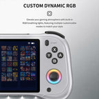 H55 Pro 5.5-inch IPS Screen Handheld Game Console Supports 40+ Emulators, 64G, 128G