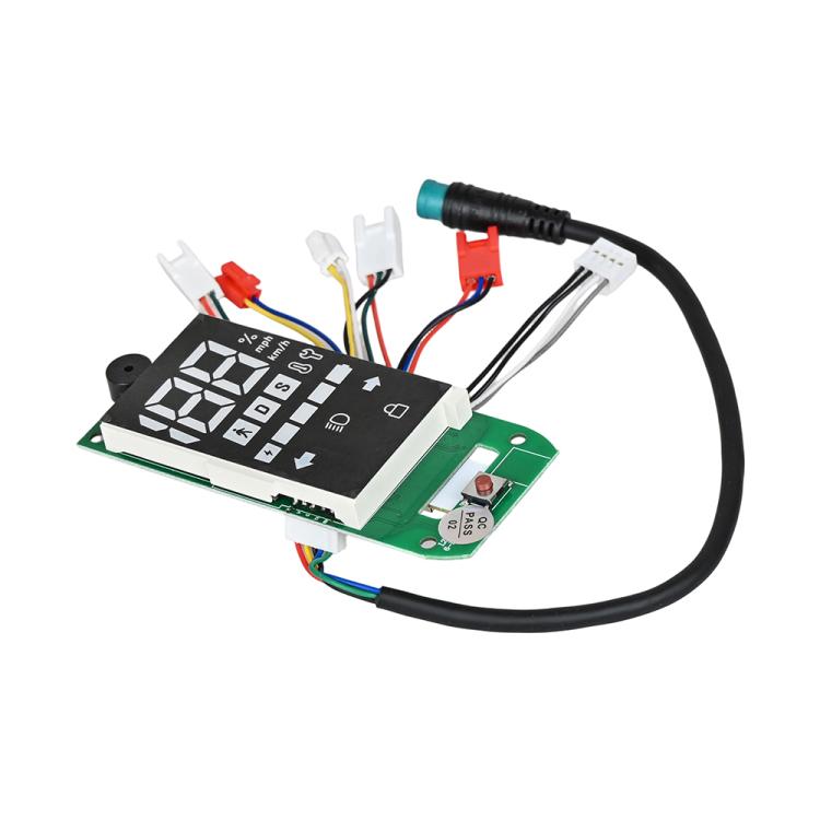 Electric Scooter Dashboard Display Circuit Board with Turn Signal Indicator, For Xiaomi 6 Lite
