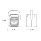 BD-F26 Portable Humidifier Fan Water Replenishment Instrument
