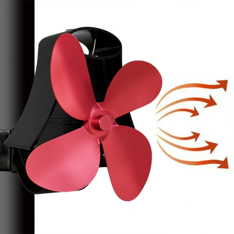 YL-105 4-Blade Aluminum Heat Powered Fireplace Stove Fan, YL-105 (Grey), YL-105 (Gold), YL-105 (Rose Red), YL-105 (Silver), YL-105(White), YL-105 (Black), YL-105 (Bronze)