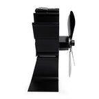 YL602 5-Blade High Temperature Metal Heat Powered Fireplace Stove Fan, YL602 (Black), YL602 (Bronze), YL602 (Grey), YL602 (Gold), YL602 (Rose Red), YL602 (Silver)