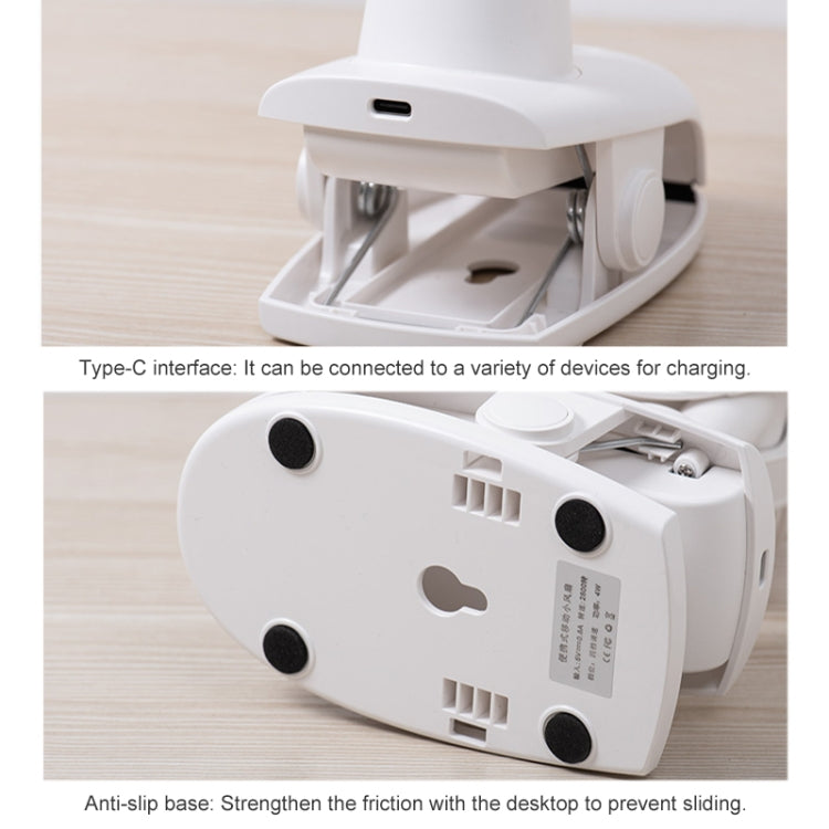D601Y Portable USB Clip-on Oscillating Small Fan, D601Y