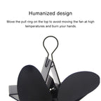 4-Blade Aluminum Heat Powered Fireplace Stove Fan