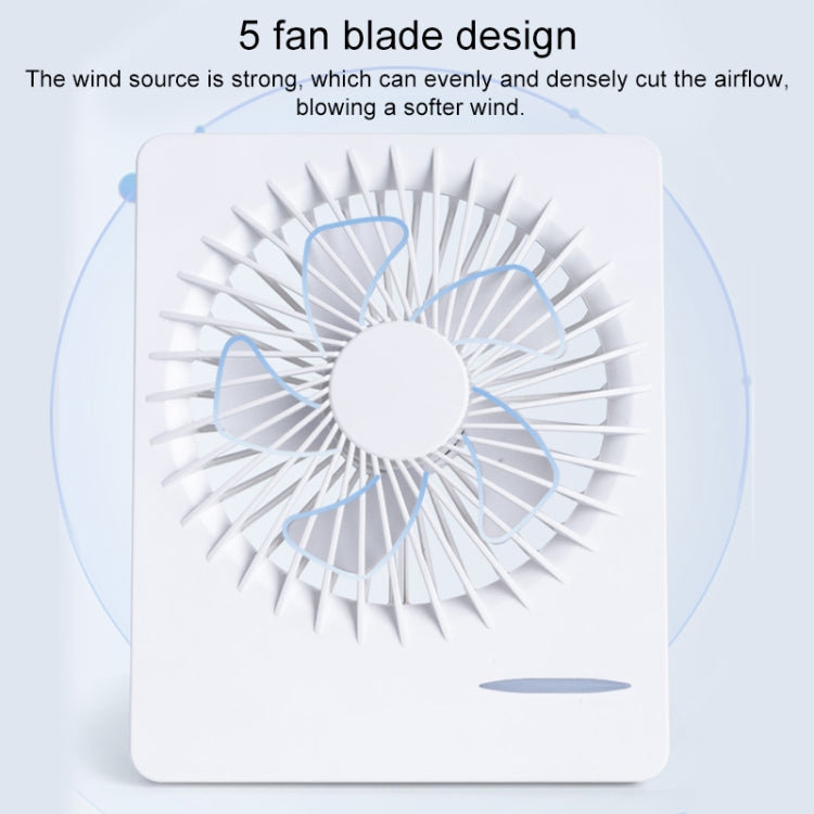Portable Dormitory Desktop Electric Fan USB Charging Mini Fan