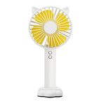 N10 Multi-function Handheld Desktop Holder Electric Fan, with 3 Speed Control