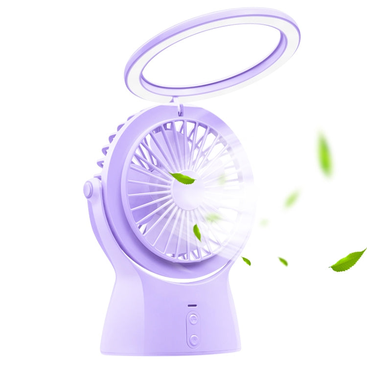 S1 Multi-function Portable USB Charging Mute Desktop Electric Fan Table Lamp, with 3 Speed Control