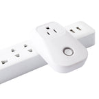 S20 WiFi Smart Power Plug Socket Wireless Remote Control Timer Power Switch, Compatible with Alexa and Google Home, Support iOS and Android, US Plug, S20 US