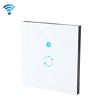 Sonoff  Touch 86mm 1 Gang Tempered Glass Panel Wall Switch Smart Home Light Touch Switch, Compatible with Alexa and Google Home, AC 90V-250V 400W 2A, 86mm