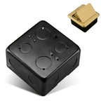 86mm Floor Plug Bottom Box Waterproof Five-hole Thickened Floor Pop-up Household Cassette Cable Box with Floor, Cassette Cable Box