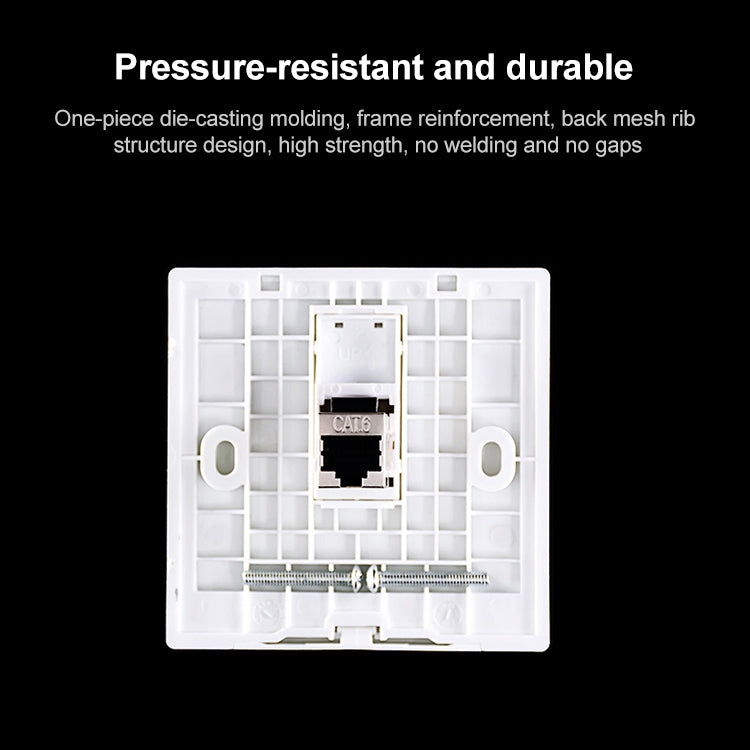 CAT.6 Shielded Pass-through Network Module, Dual Ports Panel + Shielded Pass-through + Telephone Socket, Dual Ports Panel+Shielded Pass-through+Telephone Socket