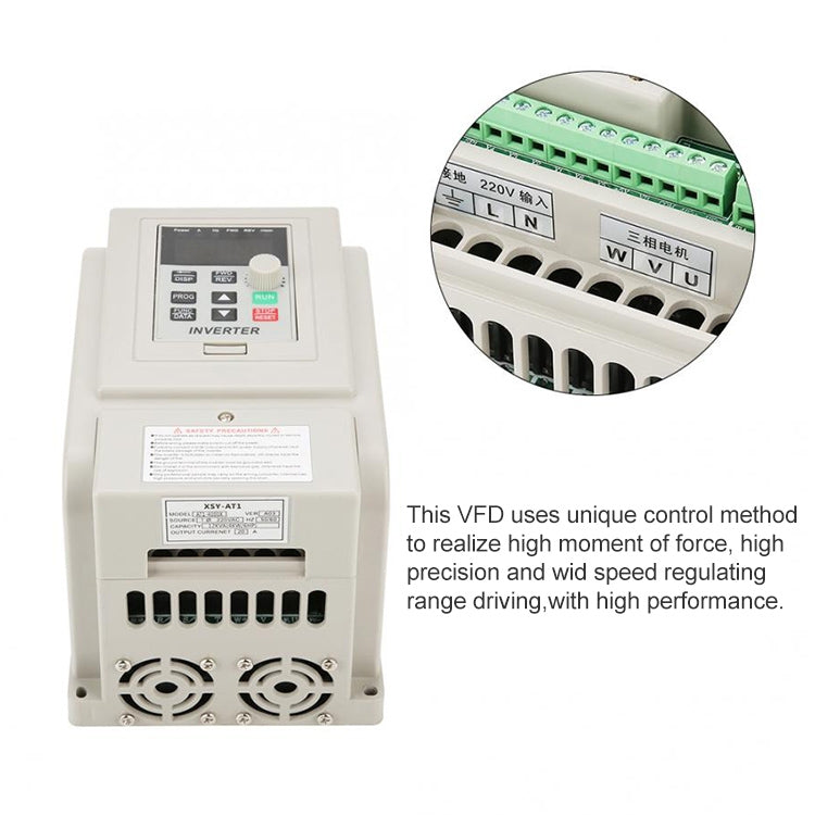 AT1-04K0X 4KW 220V Single-phase Input Three-phase Output Inverter, AT1-04K0X