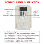 AT1-04K0X 4KW 220V Single-phase Input Three-phase Output Inverter, AT1-04K0X