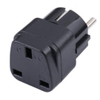 Portable UK to Small South Africa Plug Socket Power Adapter, UK to EU 10A/16A, UK to Switzerland, UK to South Africa