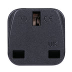Portable UK to Small South Africa Plug Socket Power Adapter, UK to EU 10A/16A, UK to Switzerland, UK to South Africa