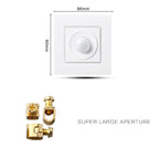 86 Type Energy Saving Lamp Infrared Light Control Induction Delay Wall-mounted Switch