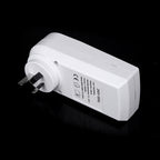 AC 240V Smart Home Plug-in Programmable LCD Display Clock Summer Time Function 12/24 Hours Changeable Timer Switch Socket, AU Plug, AC 240V AU Plug