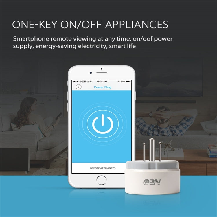 NEO NAS-WR02W WiFi US Smart Power Plug,with Remote Control Appliance Power ON/OFF via App & Timing function, NAS-WR02W
