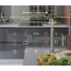 SA-003 10A Mini WiFi Plug Timing Smart Socket Works with Alexa & Google Home, AC 100-240V, US Plug, SA-003