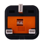 Portable Universal Socket to UK Plug Power Adapter Travel Charger with Fuse, UK Plug(with Fuse)