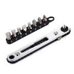 RGH-9A 9 in 1 Thin Ratchet Wrench Set (Straight), 9 in 1