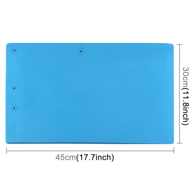 Maintenance Platform Anti-static Anti-slip High Temperature Heat-resistant Repair Insulation Pad Silicone Mats, Size: 45cm x 30cm, S-160 (45cm x 30cm)