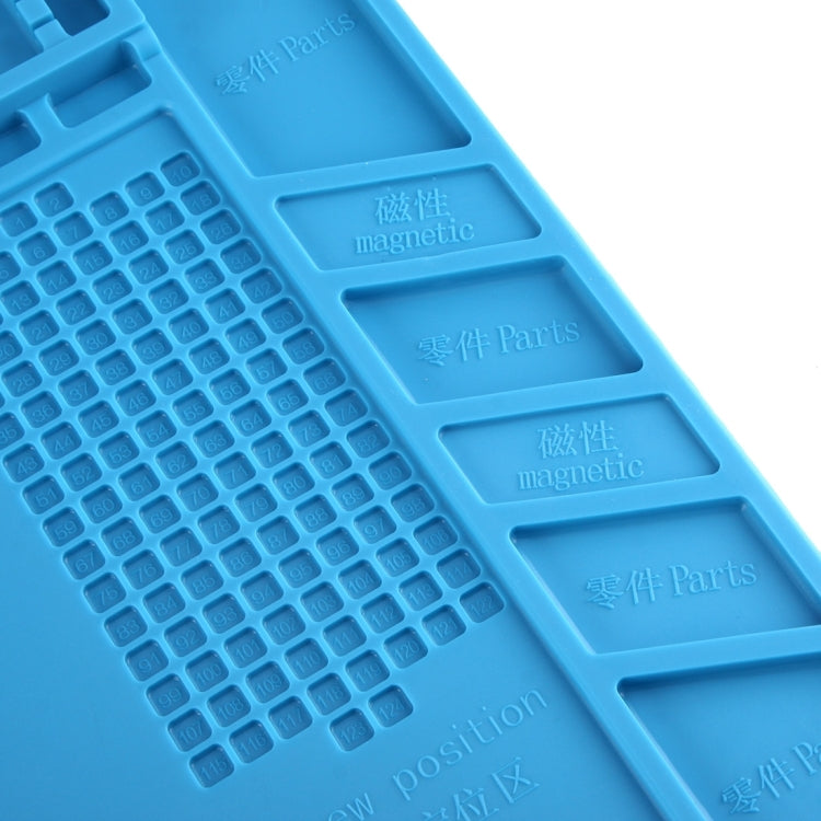 Maintenance Platform Anti-static Anti-slip High Temperature Heat-resistant Repair Insulation Pad Silicone Mats, Size: 45cm x 30cm, S-160 (45cm x 30cm)