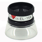 Mini Portable 15X Cylinder Type Jewelry Antique Magnifier