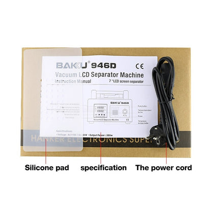 BAKU BK-946D 200W Vacuum LCD Touch Panel Separator Machine, AC 110V, BK-946D 200W 110V