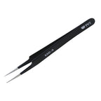 BEST BST-09 Precision Anti-static ESD Stainless Steel Tweezers, BST-09