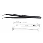 BEST BST-15 Precision Anti-static ESD Stainless Steel Tweezers, BST-15