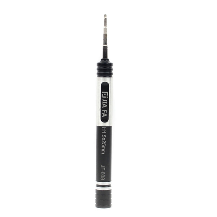 JF-608-H1.5 Metal Mobile Phone Repair Tool Hexagon Head Screwdriver, H1.5 Torx