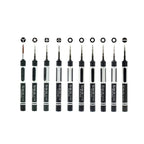 JF-8134 10 in 1 Multi-model Available Metal Mobile Phone Repair Tool Combination Screwdriver, JF-8134 10 in 1