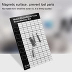 Universal Magnetic Screws Mat for Phone Repair, Size: 14.5x9cm, 14.5x9cm