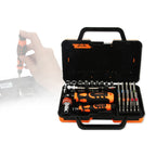JAKEMY JM-6123 31 in 1 Color Ring Professional Screwdriver Repair Tool Set, JM-6123 31 in 1