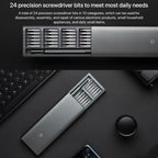 Original Xiaomi Mijia 24 in 1 Precision Magnetic Screwdriver Set, Mijia 24 in 1