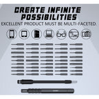 JAKEMY JM-8175 50 in 1 Double-sided Outer Box Multifunctional and Precision Screwdriver Tool Set, JM-8175 50 in 1