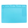 Maintenance Platform High Temperature Heat-resistant Repair Insulation Pad Silicone Mats, Size: 34.8cm x 25cm, S-140 (34.8cm x 25cm)