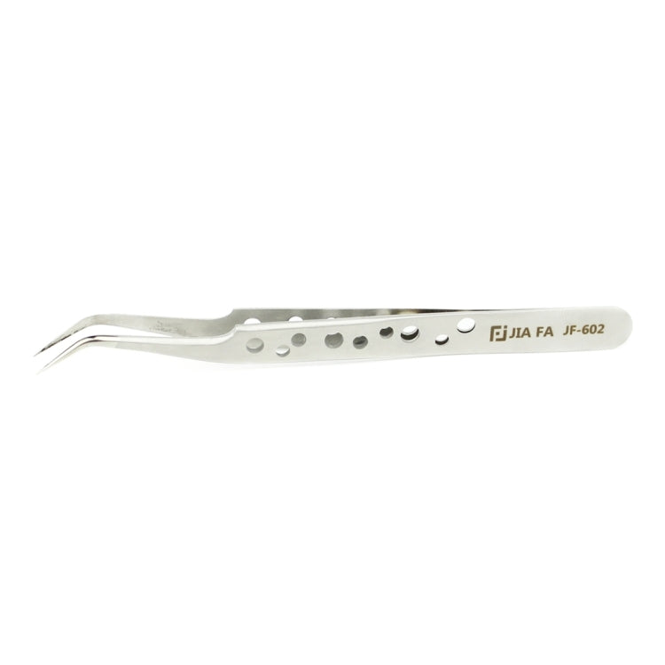 JIAFA JF-602 High-strength Curved Tip Tweezers, JF-602
