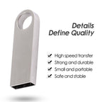 128GB Metal USB 2.0 Flash Disk, 128GB