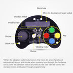 Yahboom Microbit  Basic Game Handle Board, Compatible with Micro:bit V2/1.5 Board, without Micro:bit V2/1.5 Board, Basic Game Handle Board