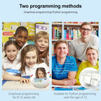 Yahboom 16 in 1 Building:bit Super Kit Programmable Building Block Kit Compatible with BBC Micro:bit V1.5/ V2 Board, without micro:bit, Super Kit