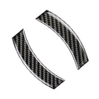 2 PCS Car F Chassis Navigation Panel Carbon Fiber Decorative Sticker for BMW Mini Cooper Countryman Clubman F54 / F55 / F56 / F60, For BMW Mini F55
