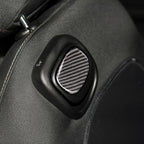 Car Seat Back Handle Carbon Fiber Decorative Sticker for BMW Mini Cooper F55 / F56, For BMW Mini Cooper JCW One F56