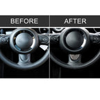 Car Steering Wheel Carbon Fiber Decorative Sticker for BMW Mini R53 / R55 / R57 / R58 / R59 / R60 / R50 / R52 / F55 / F56, For BMW Mini R53