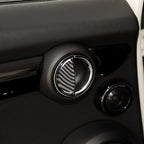 2 PCS R / F Universal Car Door Handle Carbon Fiber Decorative Sticker for BMW Mini R55 / R56 / R60 / R61 / F55 / F54 / F60, For BMW Mini R55