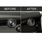 2 PCS R / F Universal Car Door Handle Carbon Fiber Decorative Sticker for BMW Mini R55 / R56 / R60 / R61 / F55 / F54 / F60, For BMW Mini R55