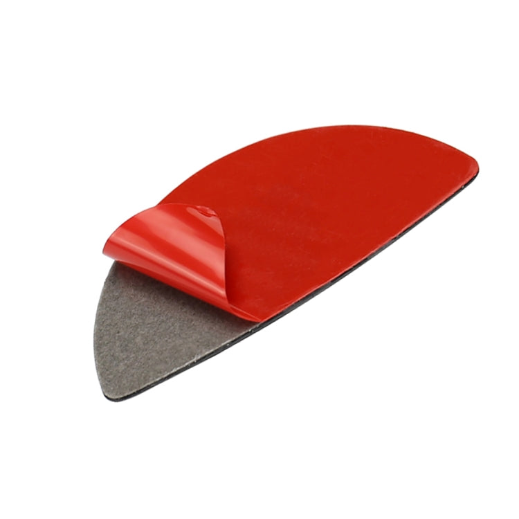 2 PCS Red Blue Color R / F Universal Car Door Handle Carbon Fiber Decorative Sticker for BMW Mini R55 / R56 / R60 / R61 / F55 / F54 / F60, For BMW Mini R55 (Red Blue Color)